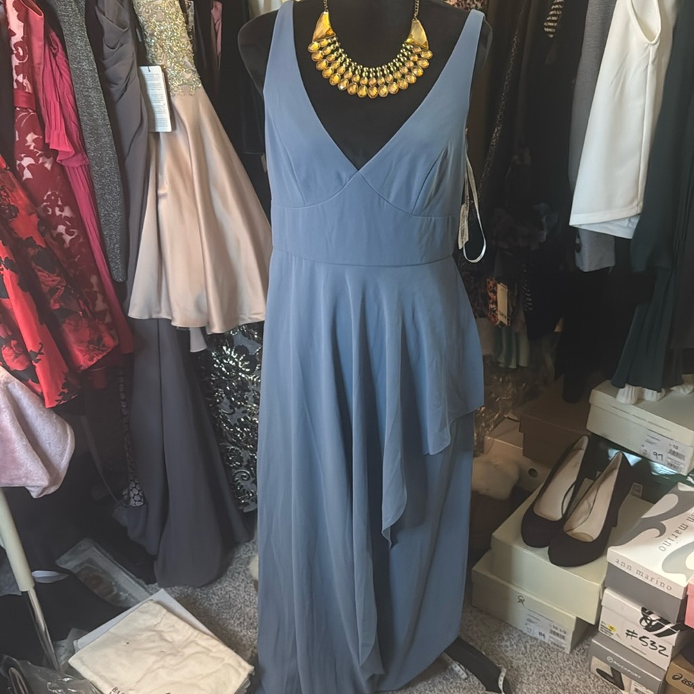 Blue formal dress long … nwt
